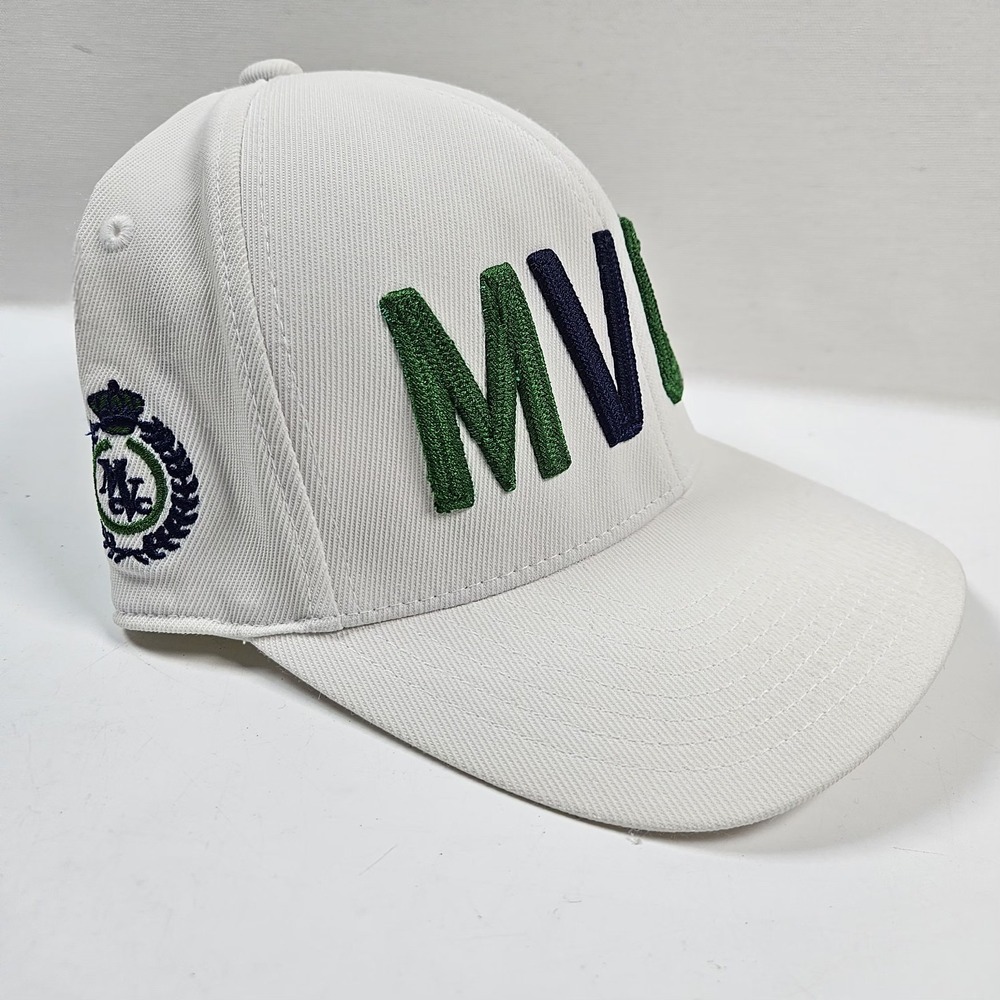 G/FORE MVCC‎ Golf Hat Mens OS White Flexfit 110 Snapback Structured Cap